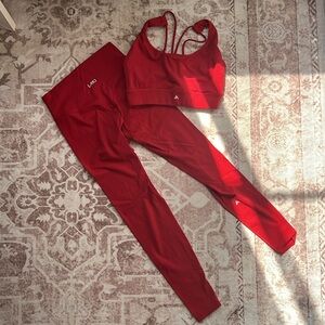 Dark Red Workout set | Laki Active